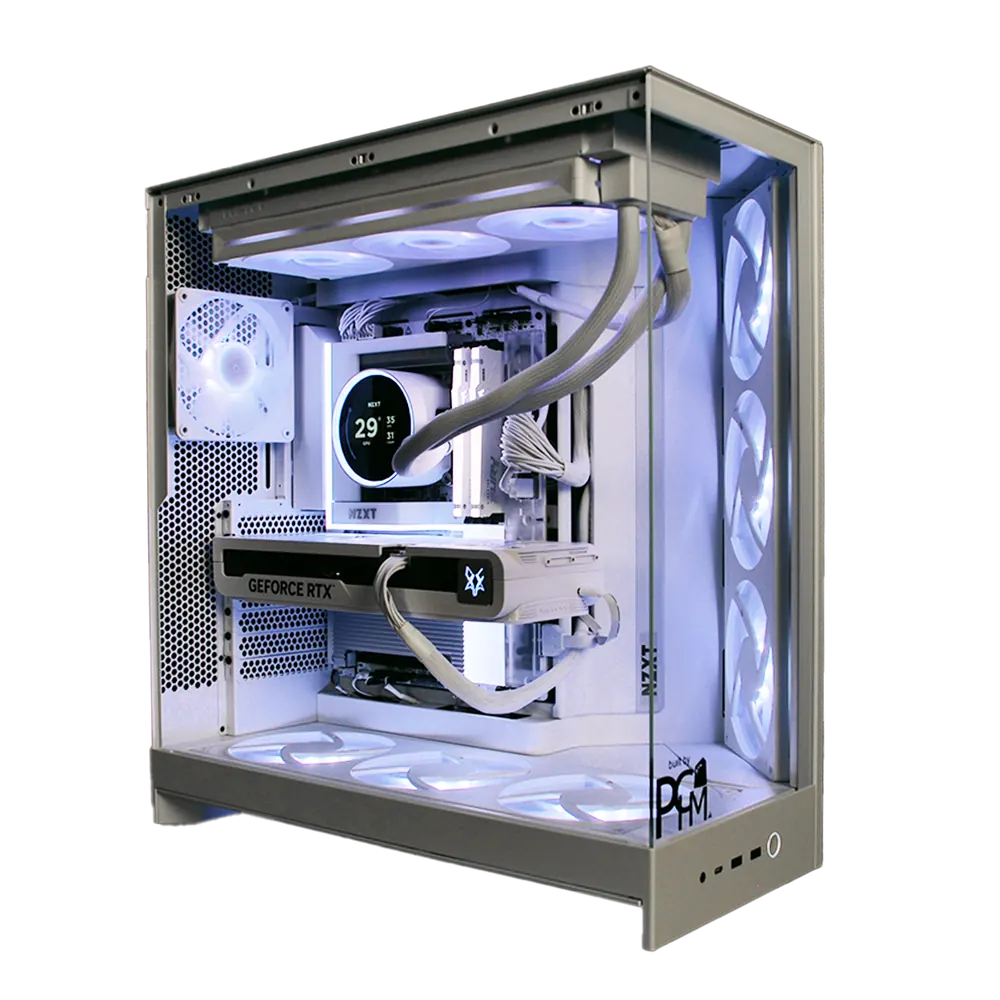 NZXT H9 White PC