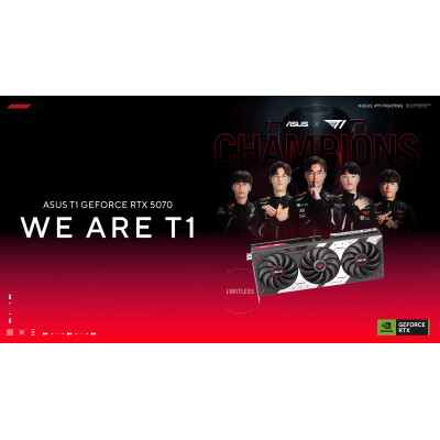 ASUS T1 GeForce RTX 5070 vorgestellt...