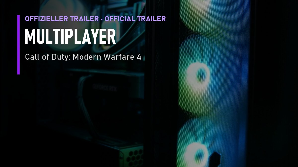 Call of Duty: Modern Warfare 4 – offizieller Multiplayer-Trailer