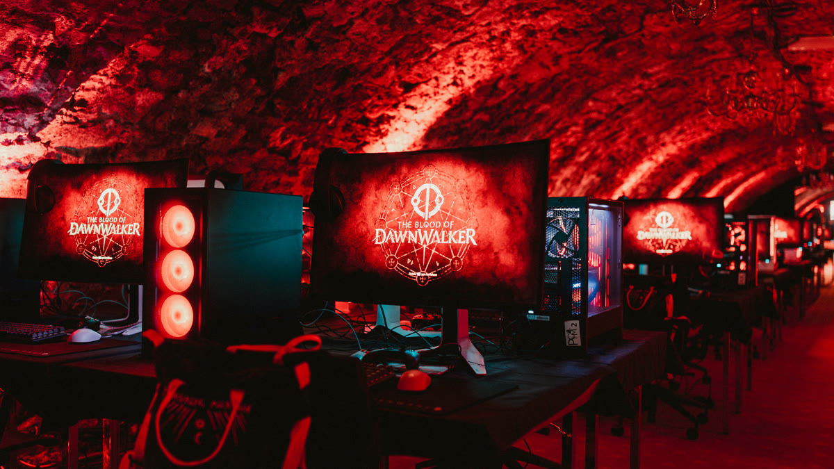 Dawnwalker-Anspielstationen mit PCHM-Systemen auf der Gamescom 2026