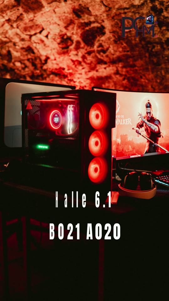 PCHM x NZXT x Dawnwalker auf der Gamescom 2026