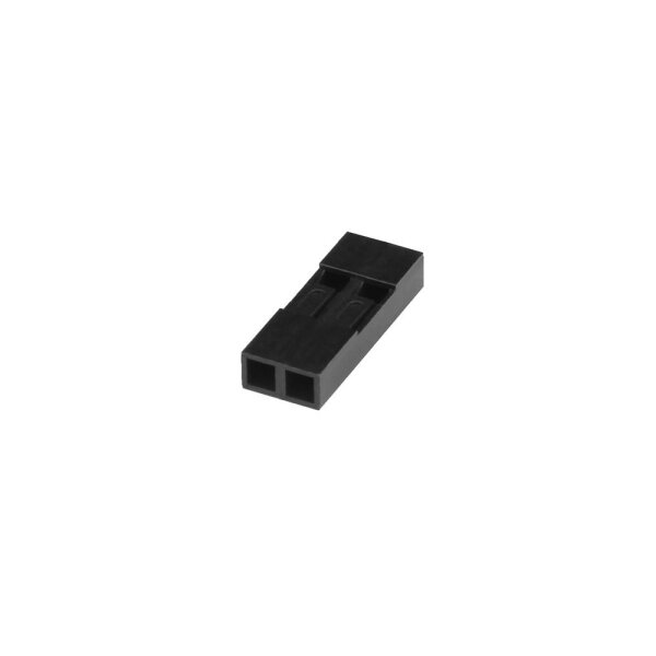 2 Pin Dupont Connector Black 10 Stk.