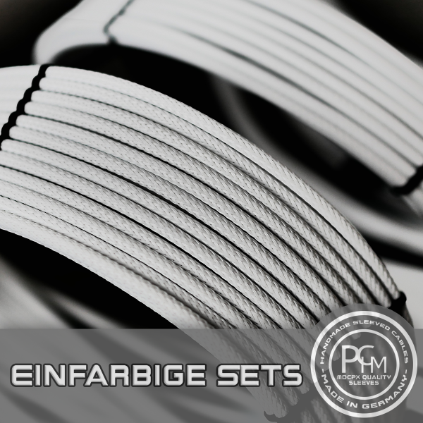 Einfarbige Extension (Verlängerung) Sets