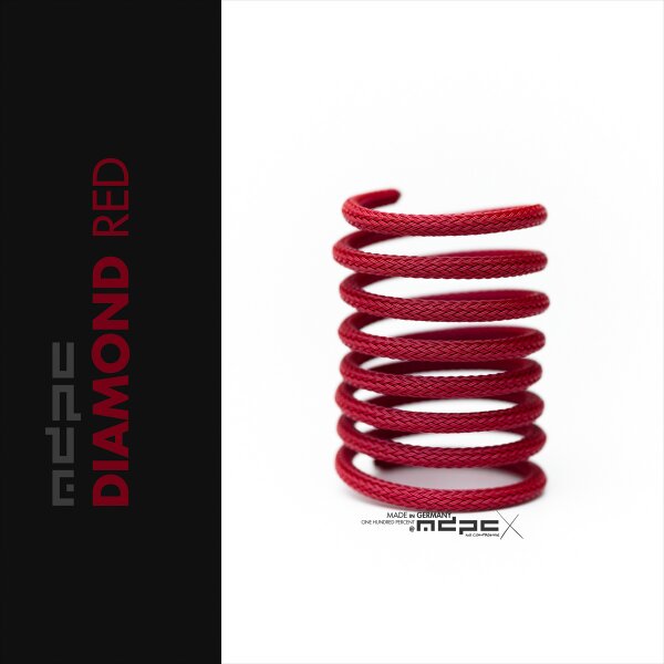 MDPC-X Sleeve I Micro I 1m I Diamond-Red