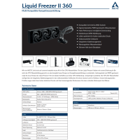 !Angebot! Arctic Liquid Freezer II - 360mm