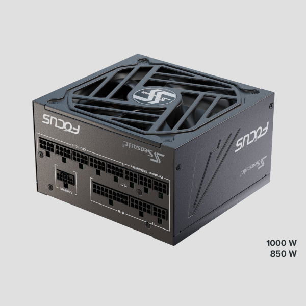 Seasonic FOCUS GX-850w I ATX 3.0 I Aktiv I Vollmodular I Semipassiv I 80+ Gold