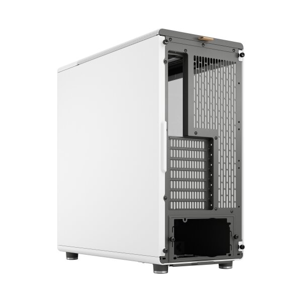 Fractal Design Chalk White TG Clear