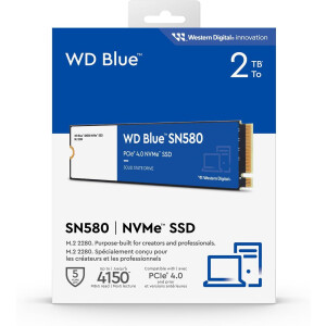 WD Blue M.2 2TB NVMe SSD VN580