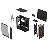 Fractal North XL - Charcoal Black mit Scheibe (TG Dark)