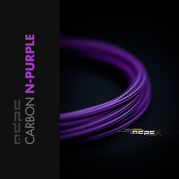 MDPCX Sleeve I Small I 1meter Carbon-N-Purple