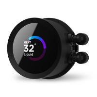 NZXT Kraken AiO Wakü mit Bildschirm - 240mm BLACK mit ARGB Lüftern