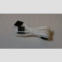 Original Seasonic Kabel - Sata Power 4 Connectors WHITE