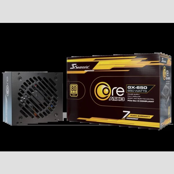 Seasonic Core GX-650w V2 I ATX 3.1 80+ Gold