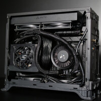 ERA | High-End Mini PC mit Echtholz | 9800X3D I GPU nach Wahl | Wasserkühlung
