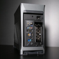 ERA | High-End Mini PC mit Echtholz | 9800X3D I GPU nach Wahl | Wasserkühlung