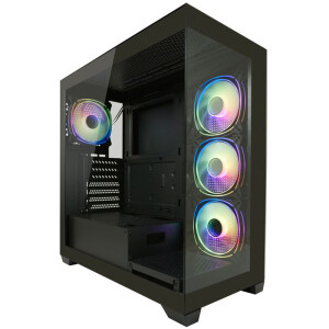 Seamless X - ATX RGB Gaming Case schwarz
