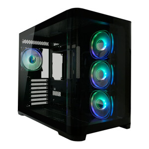 Pro-Storm Dark - ARGB Gaming Gehäuse mit...