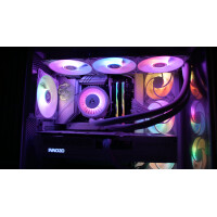 PCHM - High-End Gaming PC I White ARGB I Ryzen 9800X3D & RTX 5070ti I Wasserkühlung