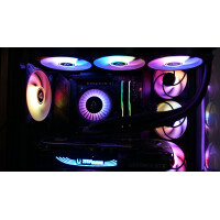 PCHM - High-End Gaming PC I Black ARGB I Ryzen 9800X3D & RTX 5080 I Wasserkühlung