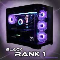 MAKI RANK1 High-End Gaming & Streaming PC | Black | RTX 5080 | Ryzen 9800X3D | Konfigurierbar