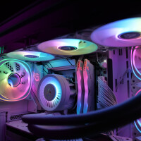 MAKI RANK1 High-End Gaming & Streaming PC | White | RTX 5080 | Ryzen 9800X3D | Konfigurierbar