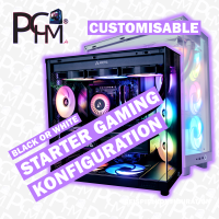 PCHM - Starter Gaming PC  I Black & White