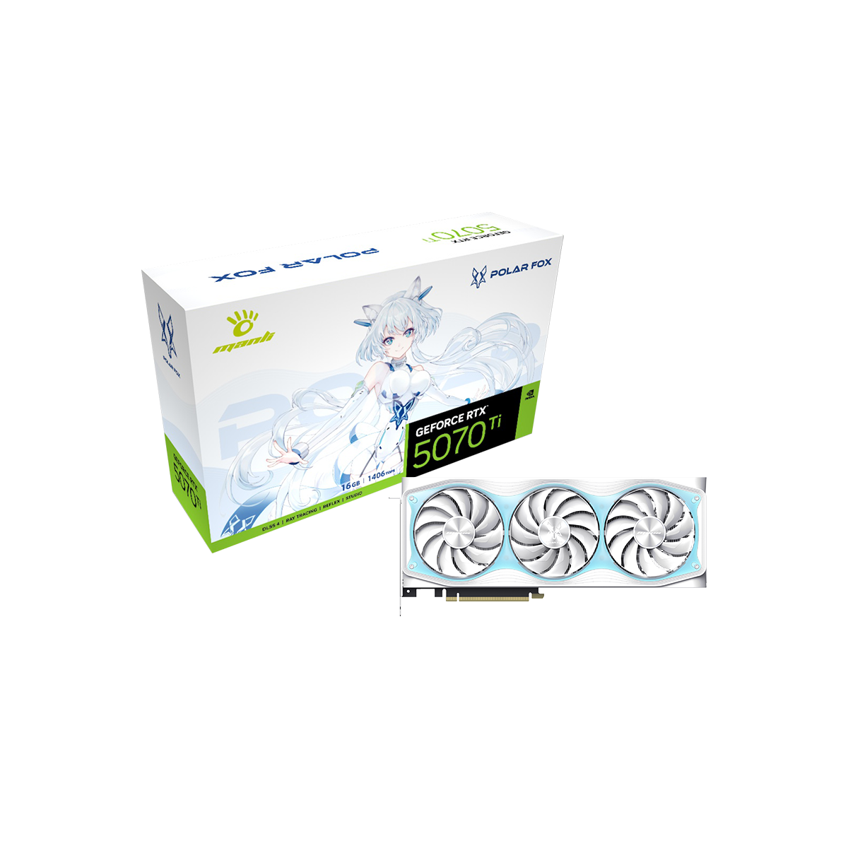 RTX 5070ti 16GB Polar Fox Special Edition OC - PCHM Shop