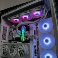Deepcool PC White I Ryzen 9800X3D I Waserkühlung I GPU nach Wahl