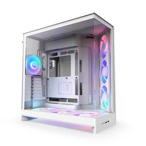 NZXT H9 Flow RGB+ (Inkl. Frame Fans) White