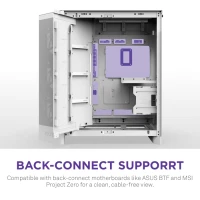 NZXT H9 Flow RGB+ (Inkl. Frame Fans) White