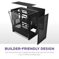 NZXT H3 Flow (M-ATX) Black