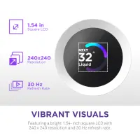 NZXT Kraken Plus (2025) I 360mm I RGB I LCD Display I White I inkl. Frame Fans