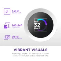 NZXT Kraken Plus (2025) I 360mm I RGB I White I inkl. Frame Fans