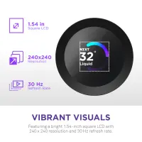 NZXT Kraken Plus (2025) I 240mm I RGB I LCD Display I Black inkl. Frame Fans