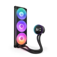 NZXT Kraken Elite 2025 I 360mm I RGB I Black inkl. Frame Fans & großem Bildschirm