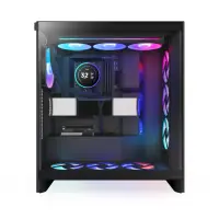 NZXT Kraken Elite V2 I 360mm I RGB I Black inkl. Frame Fans & großem Bildschirm