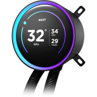 NZXT Kraken Elite V2 I 240mm I RGB I Black inkl. Frame Fans & großem Bildschirm