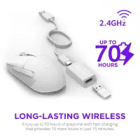 NZXT Lift Elite Wireless White
