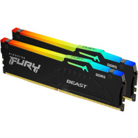 DDR5 32GB Kingston Fury RGB Black - 2x16GB CL30 6000MTs...