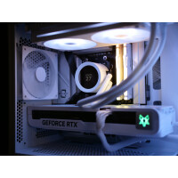 NZXT H3 White High-End Gaming PC - 9800X3D, Kraken Wasserkühlung & GPU nach Wahl
