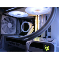 NZXT H3 White High-End Gaming PC - 9800X3D, Kraken Wasserkühlung & GPU nach Wahl