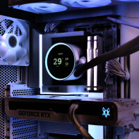 NZXT H9 (RGB) PC Konfigurator Black & White