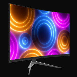 LC-M27QC WQHD Monitor mit 180Hz 27" Curved Panel