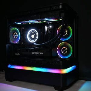 High-End Silent PC AP202 I 7800X3D RTX 5070ti 32GB D5 I MAGF