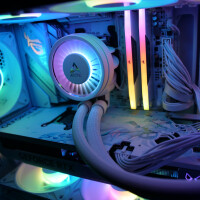 High-End PC I AP202 White I Arctic Polar Fox Edition I RTX 5070ti I 9800X3D I 32GB D5 I 2TB I EXPRESS