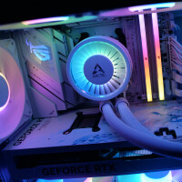 High-End PC I AP202 White I Arctic Polar Fox Edition I RTX 5070ti I 9800X3D I 32GB D5 I 2TB I EXPRESS