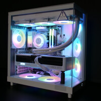 High-End H6 ARCTIC Edition I WHITE I RTX 5070ti I 7800X3D...