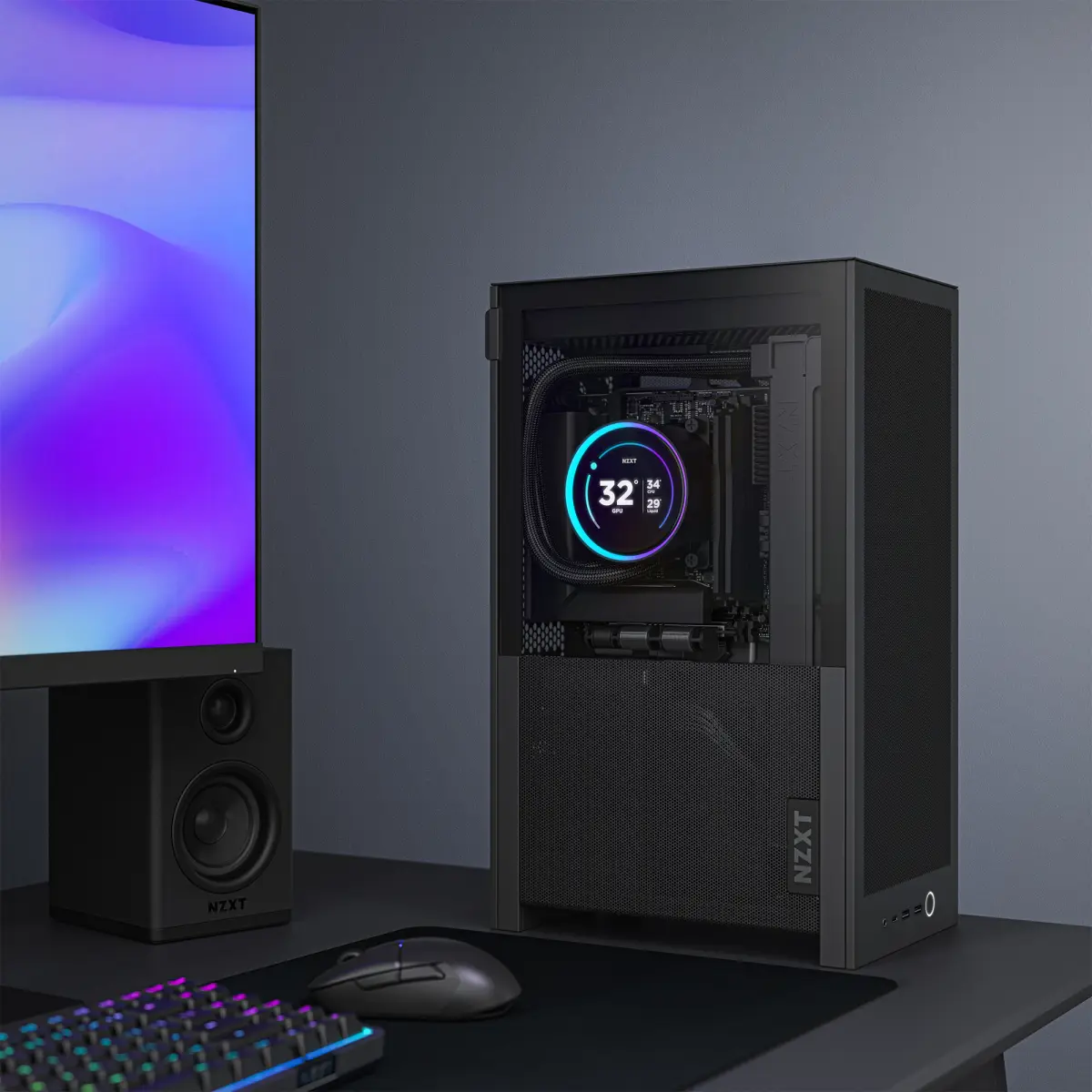 NZXT H2 Mini PC Perspektive SteamOS Setup
