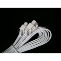 Seasonic 12VHPWR Kabel 12+4 → 2x 8Pin PCI-E Weiß | Original PSU Kabel