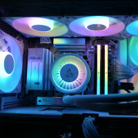 White Edition Gaming PC H6 Flow I RTX 5070 I Ryzen 5 7500F I 32GB D5